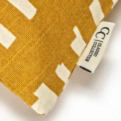 Ikat Block kuddfodral 50x50 cm, Yellow