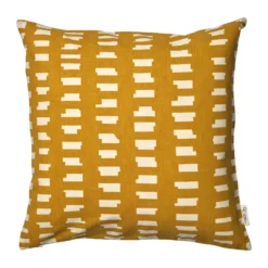 Ikat Block kuddfodral 50x50 cm, Yellow