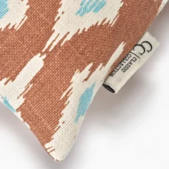 Ikat Diamond kuddfodral 50x50 cm, Mocha