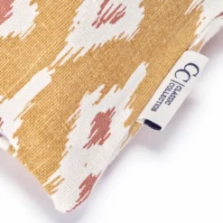 Ikat Diamond kuddfodral 50x50 cm, Yellow