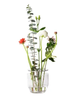 Ikebana vas rostfritt stål, Liten