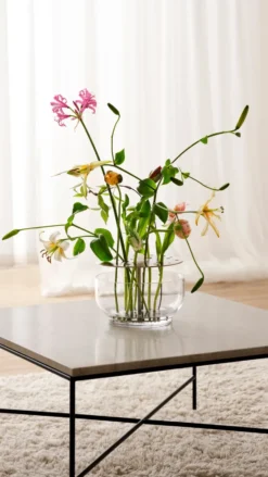 Ikebana vas rostfritt stål, Stor