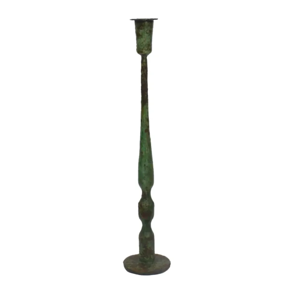 Iliana ljusstake 40 cm, Grön