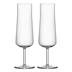 Informal champagneglas 22 cl 2-pack, Klar