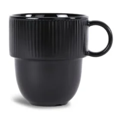 Inka kopp med öra 27 cl, Svart