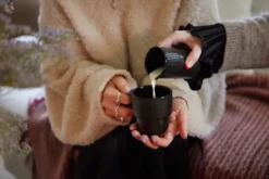 Inka mjölkkanna 20 cl, Svart