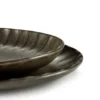 Inku oval serveringsskål M 15,4x22 cm, Green