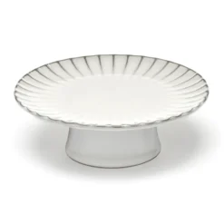 Inku tårtfat M Ø21 cm, White