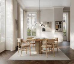 Iwa dekorationsbricka, Birch, Ø43