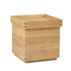 Japanese brickbord 44x44 cm, dark oak, small