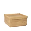 Japanese brickbord 68x68 cm, dark oak, large