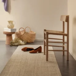 Jenny gångmatta, natur, sisal, 80x250 cm