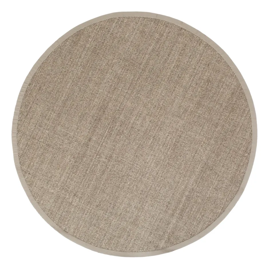 Jenny Sisal rund matta, Natural grey Ø250 cm
