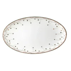 Julemorgen serveringsfat ovalt, 20 cm