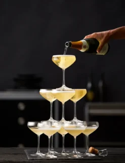Juvel champagneglas coupe 34 cl 4-pack, Kristall