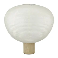 Kami bordslampa, Ek, Ø46 cm