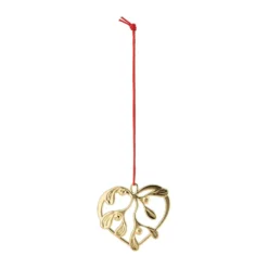 Karen Blixen under the mistletoe, Förgylld, 6 cm