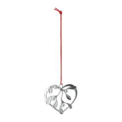 Karen Blixen under the mistletoe, Försilvrad, 6 cm