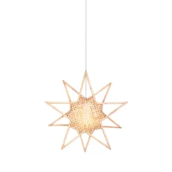 Karin adventsstjärna Ø45 cm, Natur