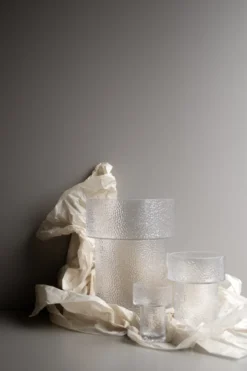 Keeper glasvas struktur, 17 cm