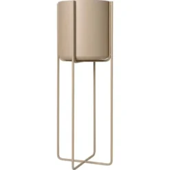Kena kruka på ben M h80,5 cm Ø29 cm, Nomad (beige)