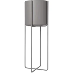 Kena kruka på ben M h80,5 cm Ø29 cm, Steel gray (mörkgrå)