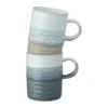 Kiln Accents mugg 40 cl 2 delar, Taupe-slate