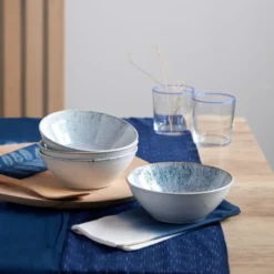 Kiln blue cereal skål 4-pack, 64 cl