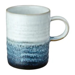 Kiln blue ridged mugg, 41 cl
