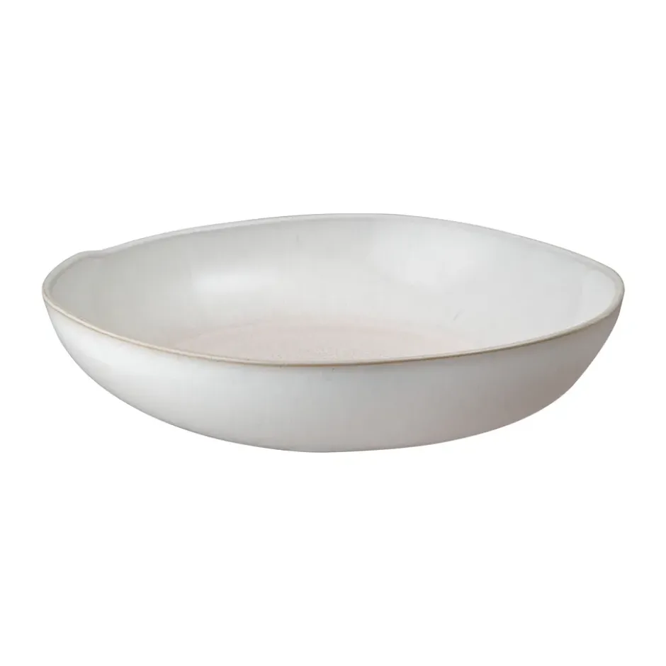 Kiln Coral serveringsskål, Koral-beige, 28,5x28 cm