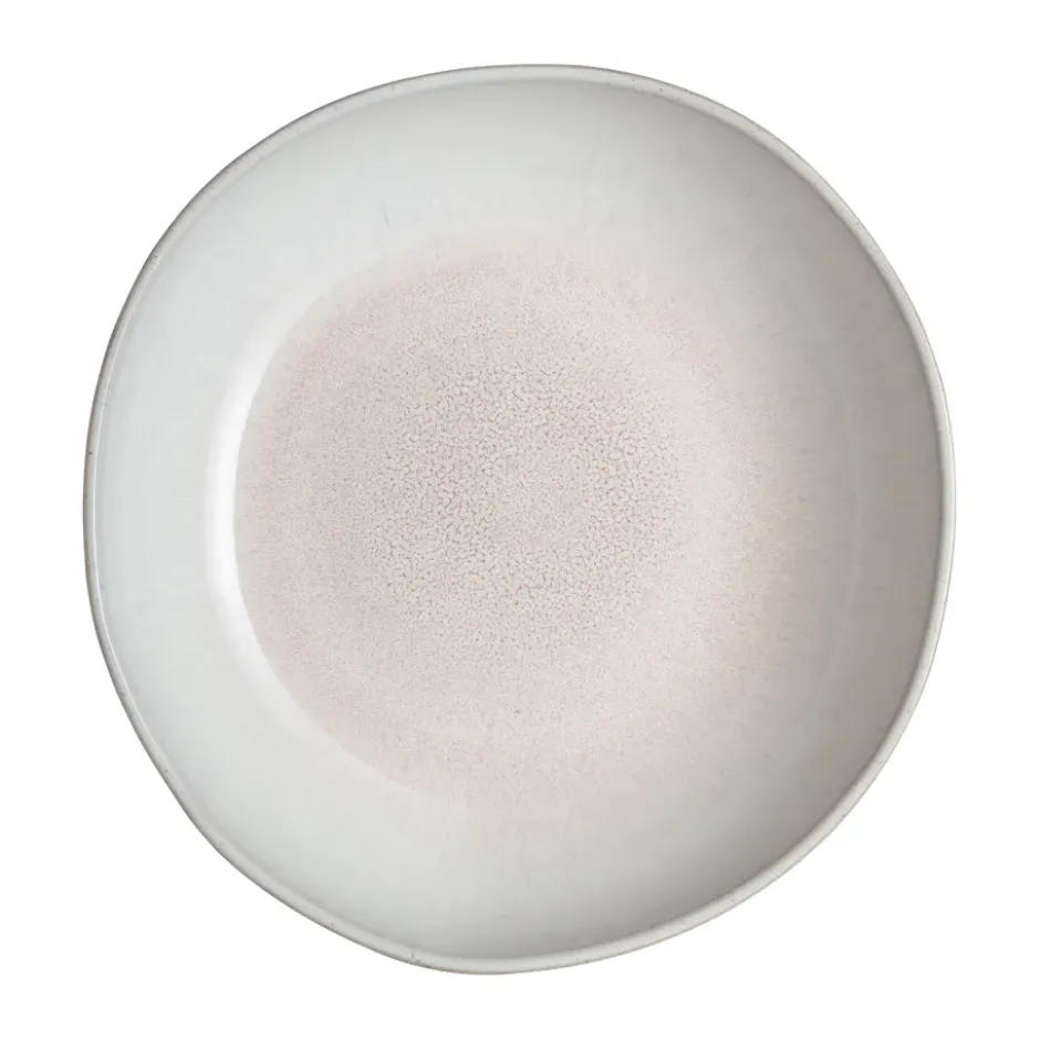 Kiln Coral serveringsskål, Koral-beige, 28,5x28 cm