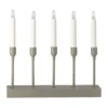 Kindle portabel adventsljusstake 30 cm, Beige