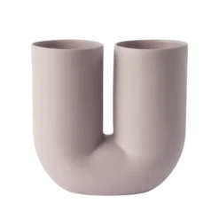 Kink vas 26 cm, Dusty lilac