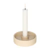 Kirnu ljusstake Ø11x3,5 cm, Beige