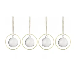 KITAI julgranskula 8,5 cm 4-pack, Clear