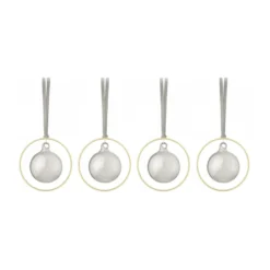 KITAI julgranskula 8,5 cm 4-pack, Smoke