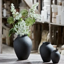 Knabstrup vas 12,5 cm, Svart