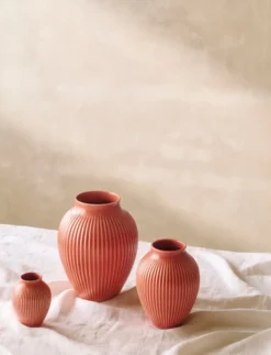 Knabstrup vas räfflad 12,5 cm, Coral