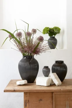 Knabstrup vas räfflad 12,5 cm, Svart