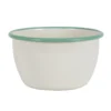 Kockums emaljskål 16 cm, Cream Lux