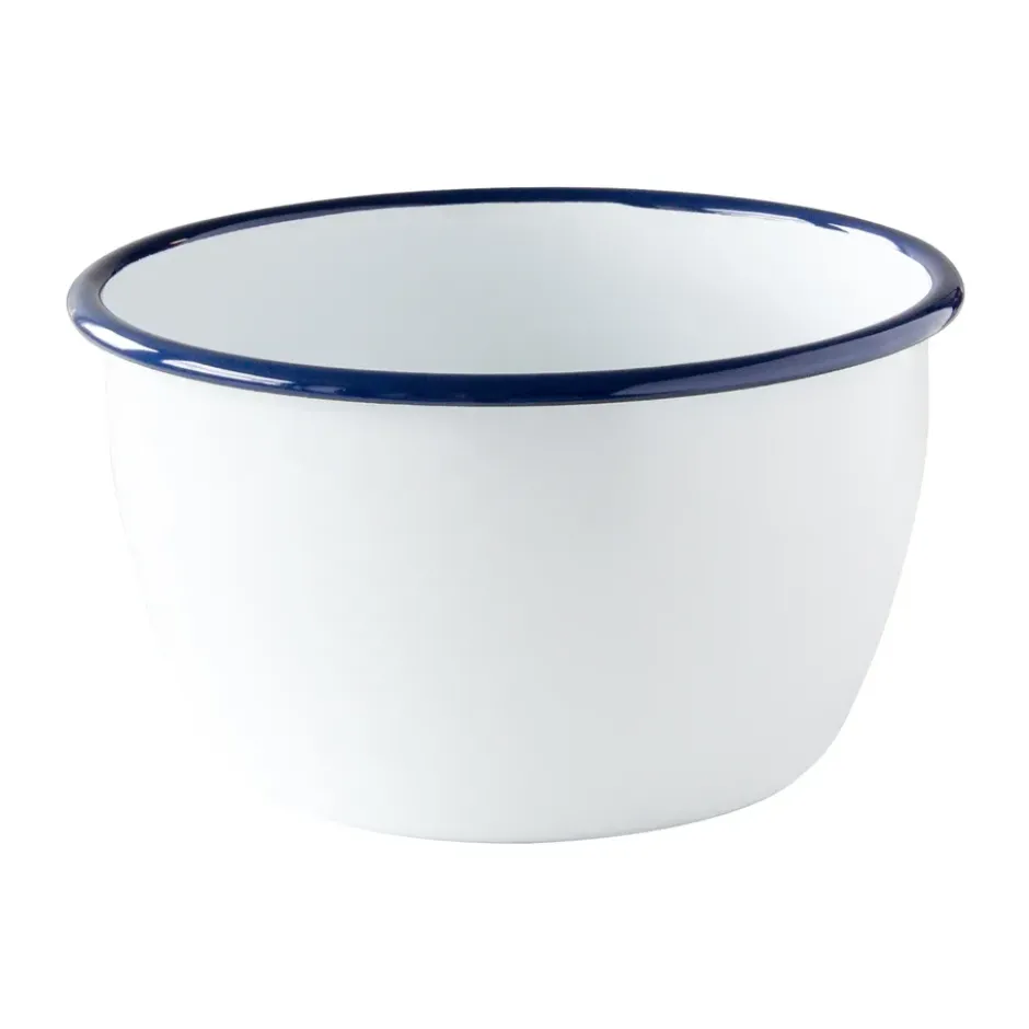 Kockums skål, Kockums white-blå, Ø18 cm