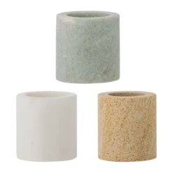 Kokui burk 3 delar, Marmor