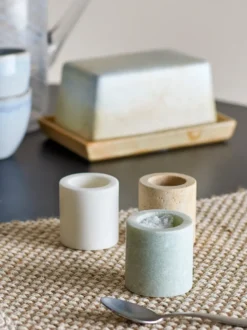 Kokui burk 3 delar, Marmor