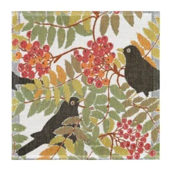 Koltrast tygservett 35x35 cm, Multi
