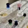 Konus cocktailglas 20 cl, Intense blue