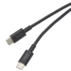 Kord USB-C till USB-C laddningskabel 1,8 m, Black