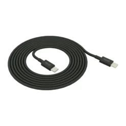 Kord USB-C till USB-C laddningskabel 1,8 m, Black