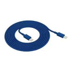 Kord USB-C till USB-C laddningskabel 1,8 m, Catalina Blue