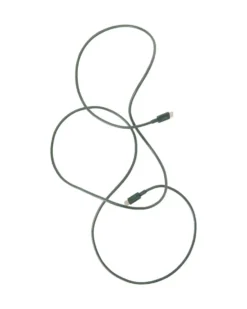Kord USB-C till USB-C laddningskabel 1,8 m, Dark Green