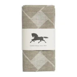 Korg XL servett 45x45 cm 2-pack, Natur-taupe